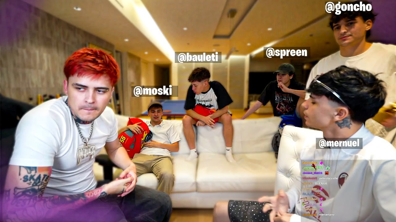 LIT KILLAH STREAM ft. MERNUEL SPREEN GONCHO MOSKI Y CARRE - CHARLAMOS DE TODO