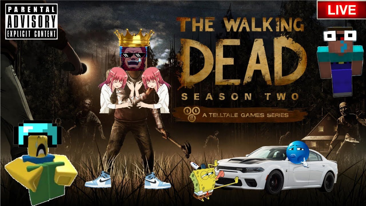 NEWBIE PLAYING THE WALKING DEAD SEASON 2 LIVE!