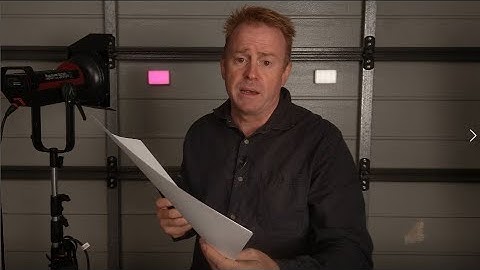 Gaffer & Gear 077 - Using a Colour Picker to Match Existing Lighting