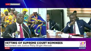 I won't advocate raising the retirement age to 75 for judges – Justice Mensah