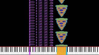 Nut midi - Pizza nut - 22,176,000 notes