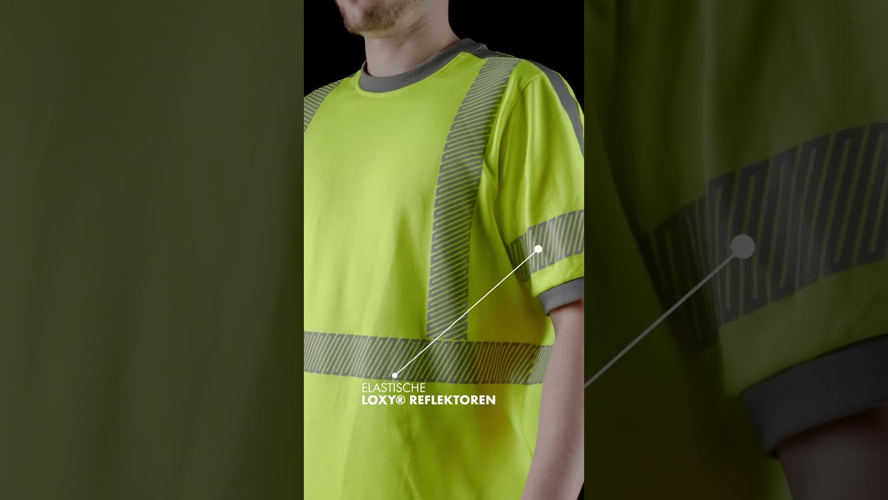 🔸 Warnschutz-T-Shirt Neon Plus EN20471-2 – Gelb 🔸 Würth MODYF