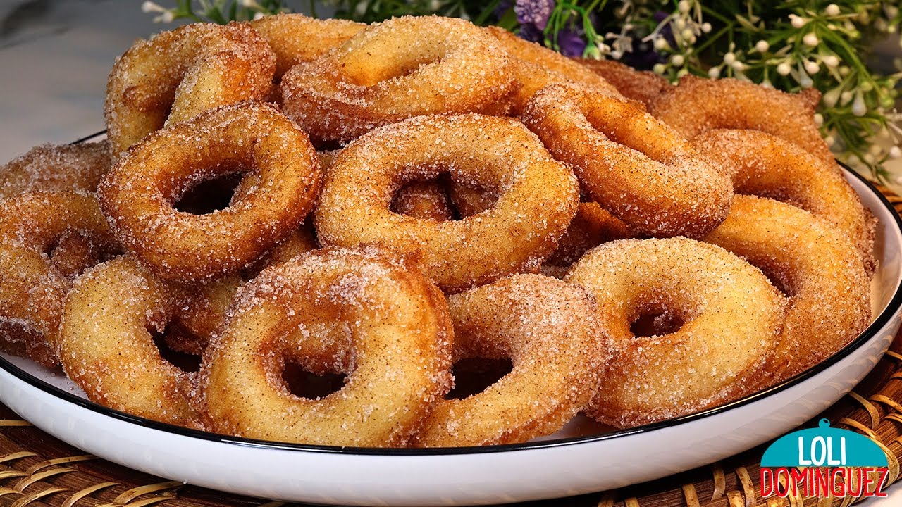 DELICIOSOS BUÑUELOS DE YOGUR. Se deshacen en la boca, fáciles y los mas ricos que he comido nunca