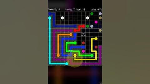 How To Solve Flow Free Bridges 13x13 Mania Pack Level 48 Board Walk Through Solution Walkthrough