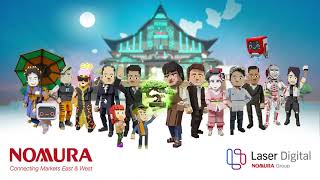 NOMURA AND LASER DIGITAL BOTANICAL GARDEN EXPERIENCE IN THE SANDBOX METAVERSE - TRAILER OF THE GAME