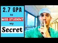 How to get into Medical School with a LOW GPA/MCAT | MY SECRET & what med schools won't tell you!