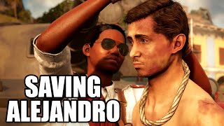 FAR CRY 6 - Saving Alejandro From Execution Scene \/ Miguel's Betrayal