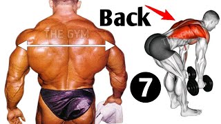 7 Best Back Exercises for Muscle Growth#back