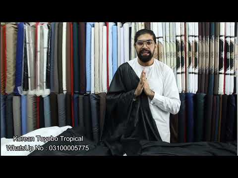 Korean Toyobo Tropical Shining Suit : Wash And Wear Suiting | Luxury Shalwar Kameez For Men
