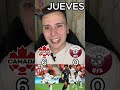 RESUMEN DEL JUEVES. FECHA 1, FASE DE GRUPOS DEL MUNDIAL 2026 ...
