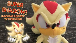 GE Super Shadow “12” Inch Plush | SONIC PLUSH: Unboxing & Review