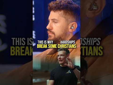 When hardships come many Christians break…