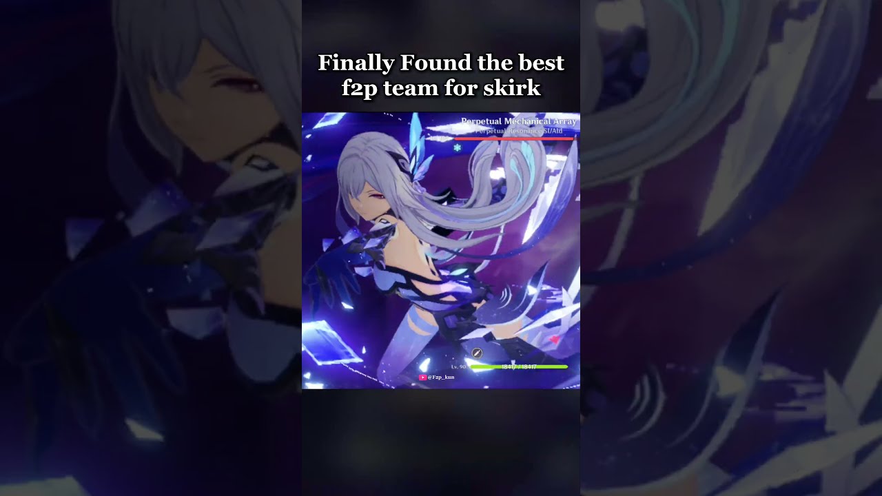 Best F2p Team For Skirk Genshin Impact