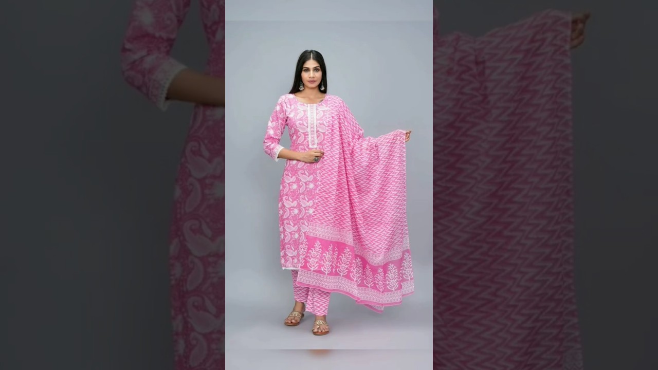 Garmi ke cotton ke suit