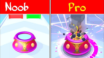 NOOB vs PRO in Monster Run Game | Mystic Mixing Monster Run Game - NOOB vs PRO