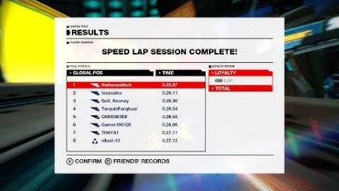 Wipeout Omega | Anulpha Pass Reverse Flash Speed Lap