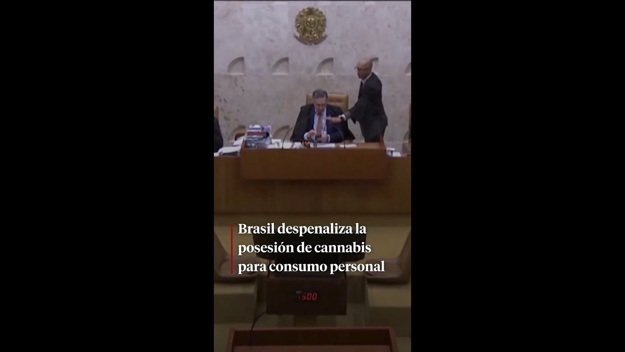 Brasil despenaliza la posesión de cannabis para consumo personal