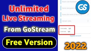 Unlimited Live Stream Through Gostream Free Version 2022 screenshot 5