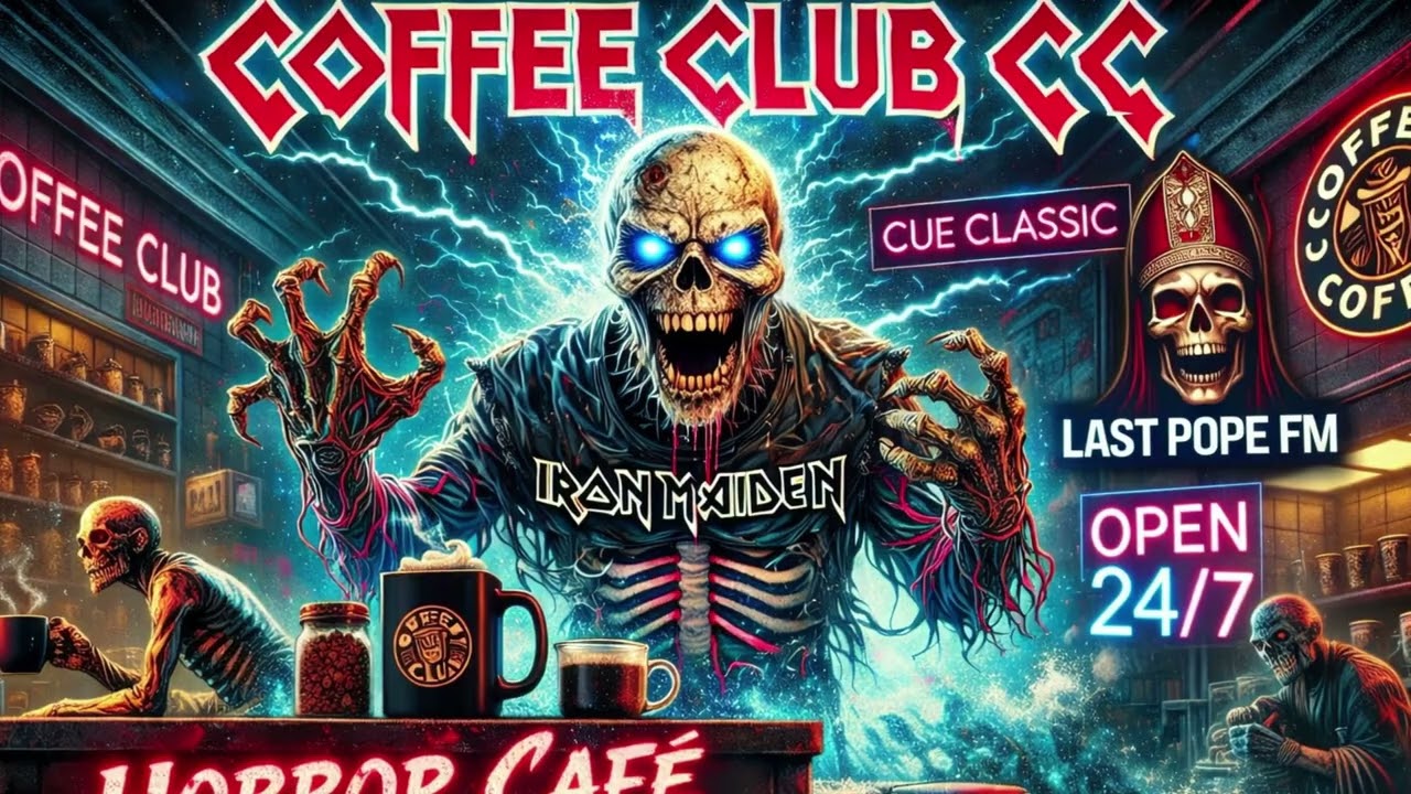 Last Pope FM presents: Coffee Club CC – Iron Maiden Inspired Caffeine Metal