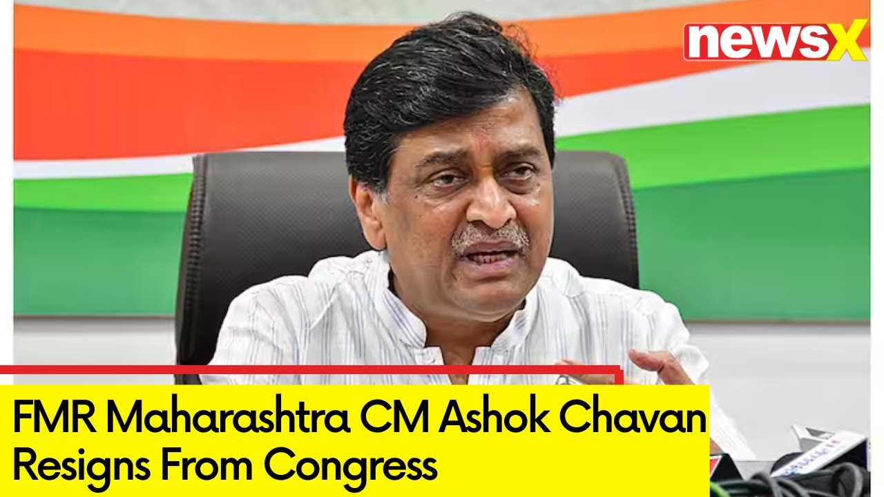 FMR Maharashtra CM Ashok Chavan Resigns From Congress | Another Big ...