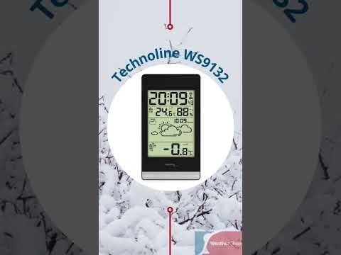 Technoline WS 9132 Weather Forecast Station with Barometric Pressure & Frost Alert #shorts #weather