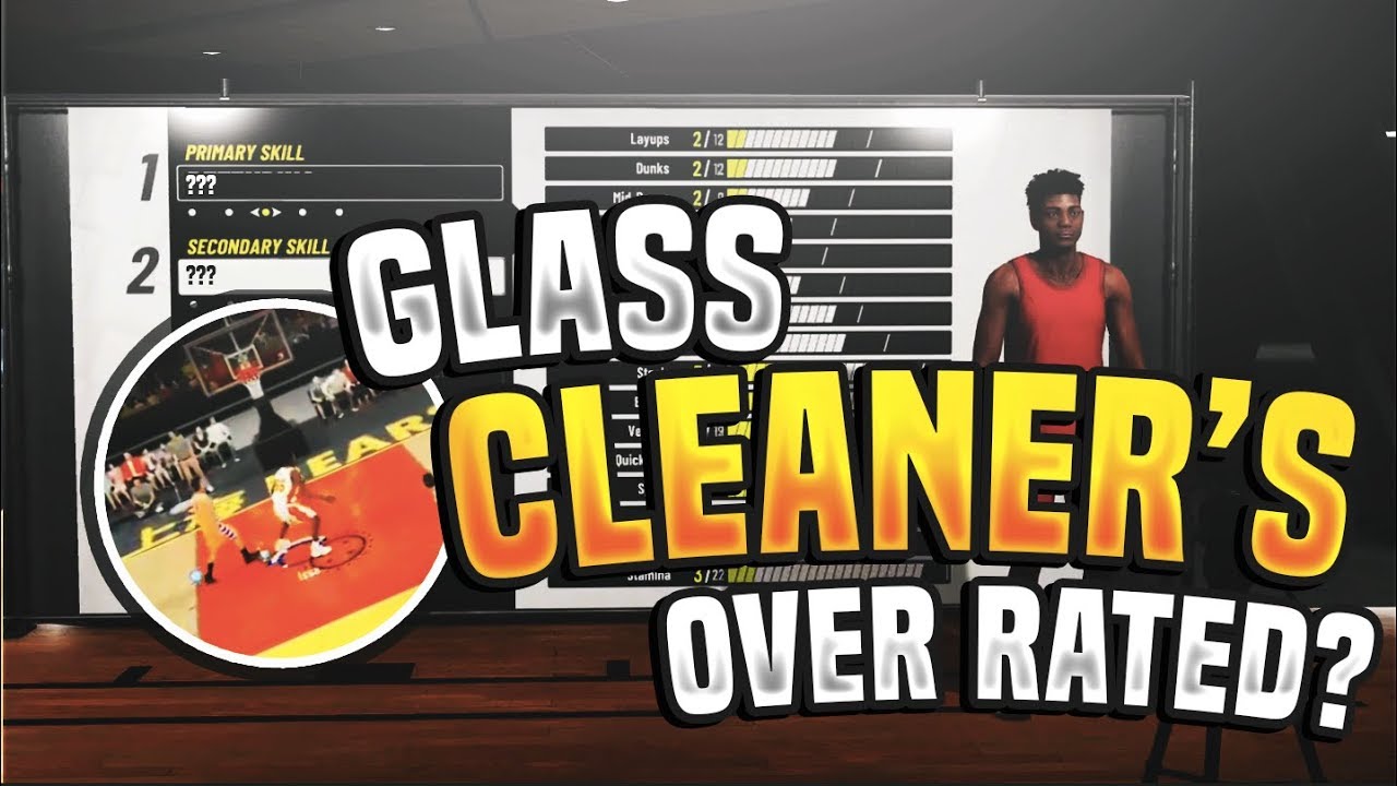 Nba 2k19 Best Inside Center Build Glass Cleaners Over Rated