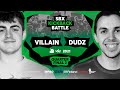 VILLAIN vs DUDZ | Quarterfinal 2 | SBX KICKBACK BATTLE 2021