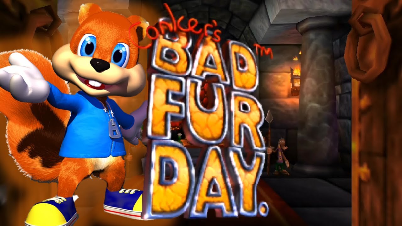 Let's Play Conker's Bad Fur Day Episode 01 Hungover YouTube