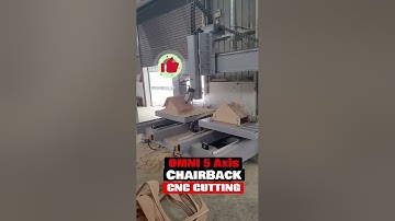 5-Axis CNC Cutting: Creating Complex Chairbacks with Precision