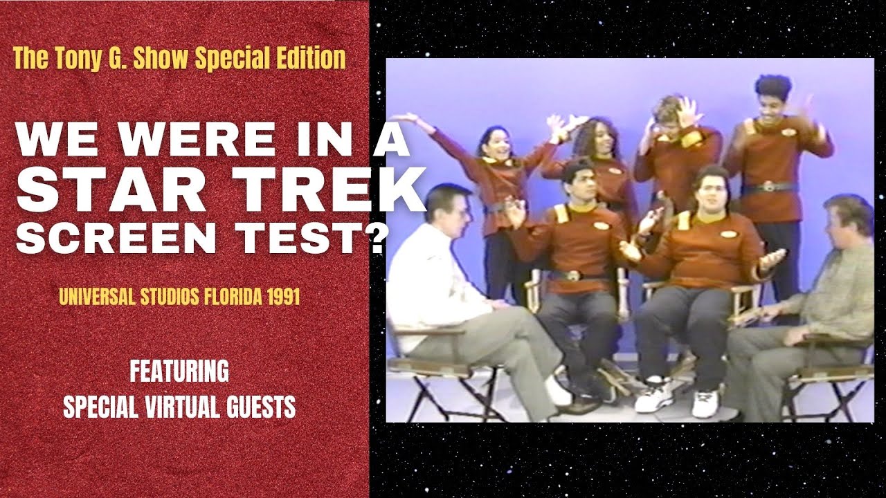 We Were In A Star Trek Screen Test?(Universal Studios 1991)Our Virtual  Reaction #Startrek #Universal - Youtube