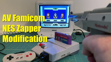 How to Use the NES Zapper on a Nintendo AV Famicom - Full Guide!
