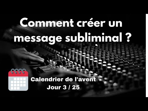 Vidéo: Comment Créer Un Message