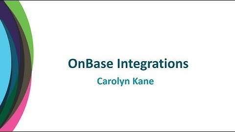 OnBase Integrations - DoxTek Webinar