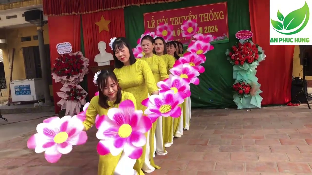 VỀ HỘI LÀNG ĐI EM[ Múa sân đền]