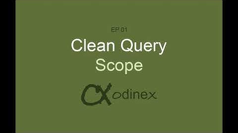 Clean Query (EP 01) - Scope in Laravel