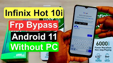 Infinix Hot 10i (X659B) Frp Bypass Android 11 || YouGtech