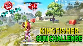 KINGFISHER GUN CHALLENGE | HEADSHOT MACHINE 😮 | ONLY KINGFISHER GUN GAMEPLAY | FREE FIRE MALAYALAM screenshot 4