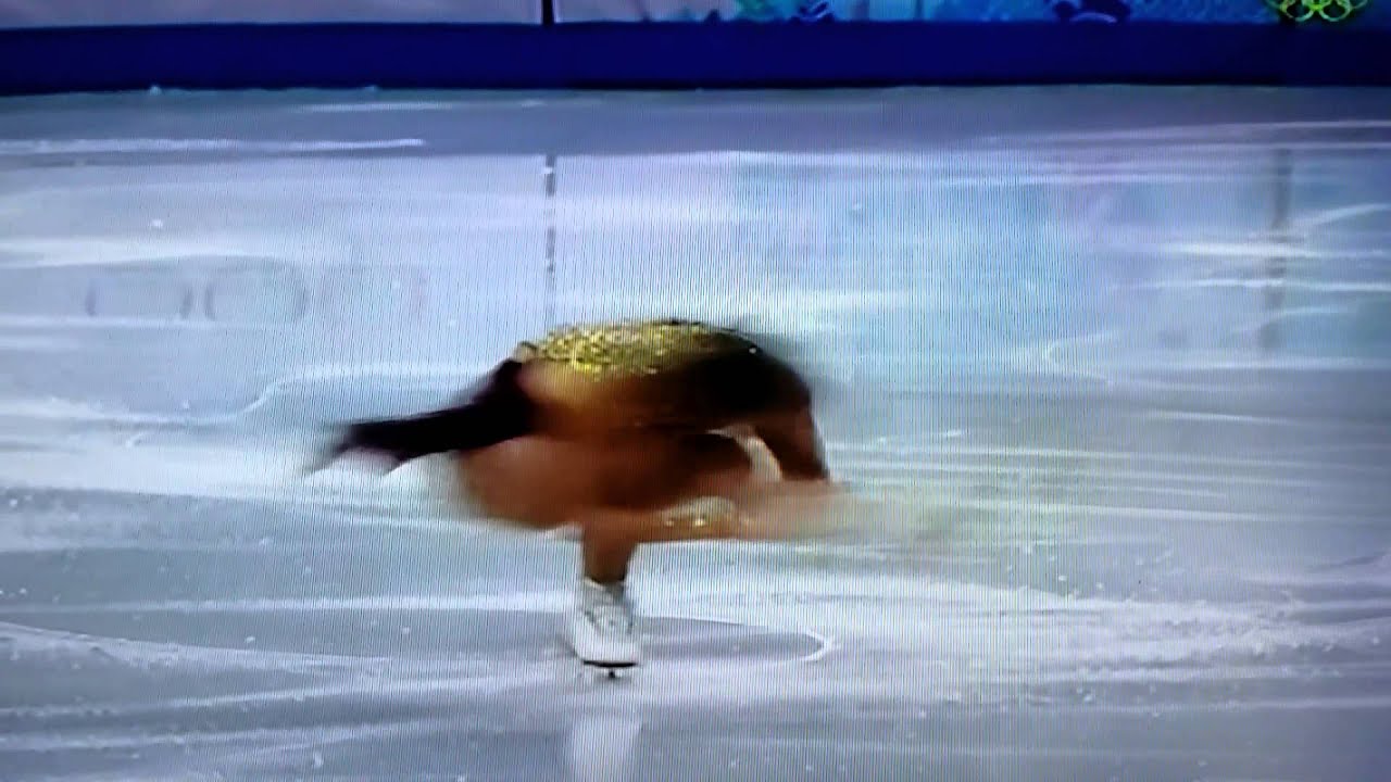 Olympic Booty Falls On Ice YouTube