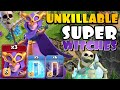 GODLY TRIPLETS! SUPER WITCH IS INSANE! TH12 Super Bat Slap | Best TH12 Attack Strategies in CoC