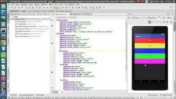 6.  LinearLayout weightSum and weight