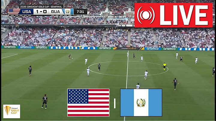 🔴 USA vs Guatemala LIVE | CONCACAF Gold Cup | Live Match Today