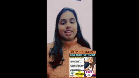 Free Mock Test Series for ICAR JRF  Exams Free of Cost