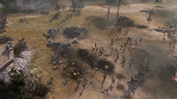 company of heros 2 Open Rhine beach 1.        (CheatCommands Mod ll)