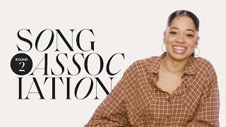 Ella Mai Sings Destiny&#39;s Child and &#39;Not Another Love Song&#39; in ROUND 2 of Song Association | ELLE
