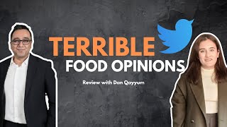 Reacting to Controversial Food Opinions on Twitter