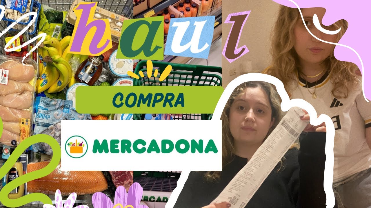 MI COMPRA SEMANAL EN MERCADONA ✨¿es posible hacer la compra por menos de 100€?