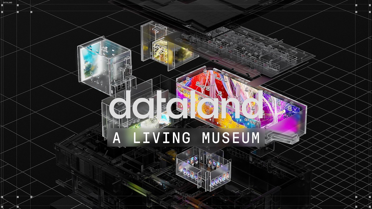 Refik Anadol | inside Dataland Museum of AI Arts | blooloop