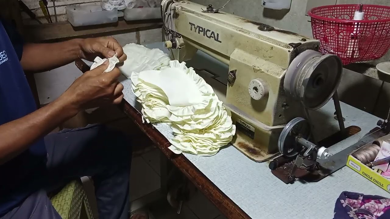 Tutorial menjahit Krah baju cewek 
