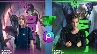 Mobile Legends Venom Squad Theme Edit In PicsArt (Tagalog Tutorial ) screenshot 5