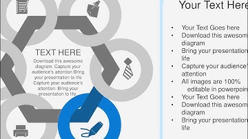 six staged timeline success achievement diagram flat powerpoint design